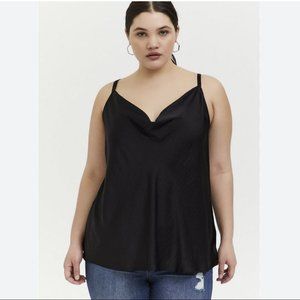 Torrid - Satin cowl neck cami